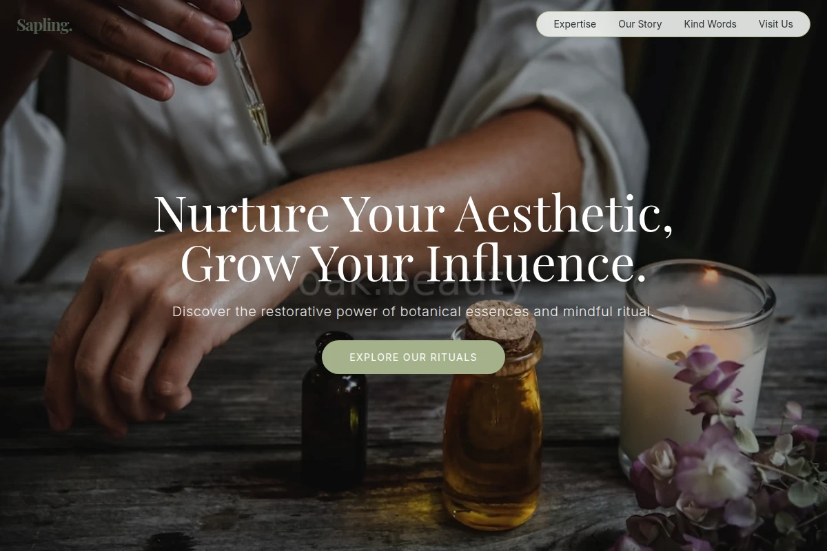 Sapling Aromatherapy Wellness Parlor